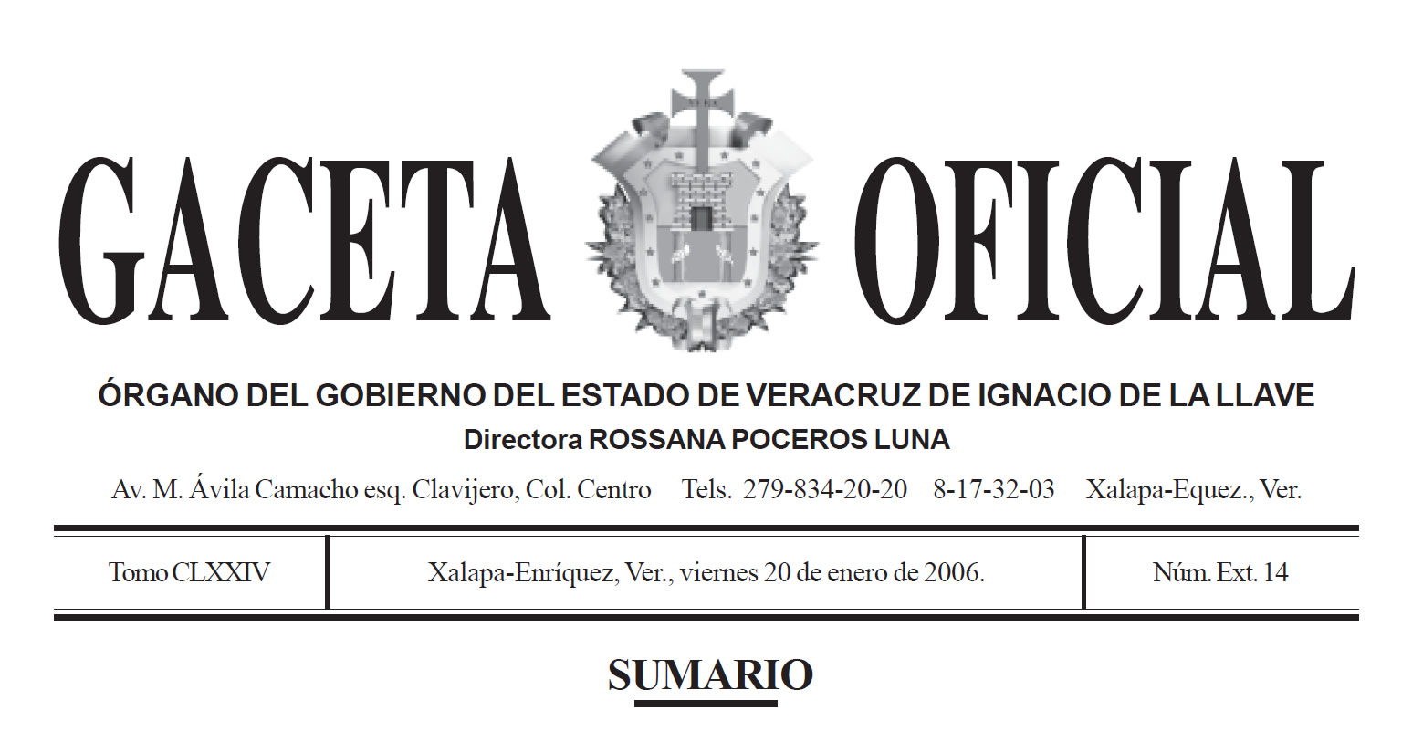 GACETA OFICIAL DEL MUNICIPIO DE TUXPAN, VERACRUZ - Tuxpan, Veracruz MÉXICO