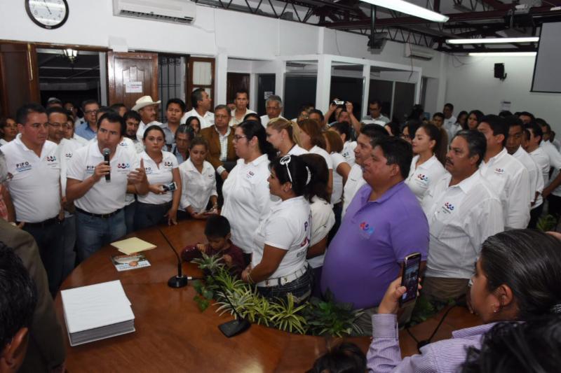 Registra Encuentro Social a sus candidatos a diputados locales ante el OPLE Veracruz