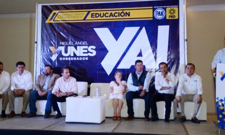 “Con educación de calidad, los niños y jóvenes de Veracruz tendrán un mejor futuro”: Miguel Ángel Yunes Linares