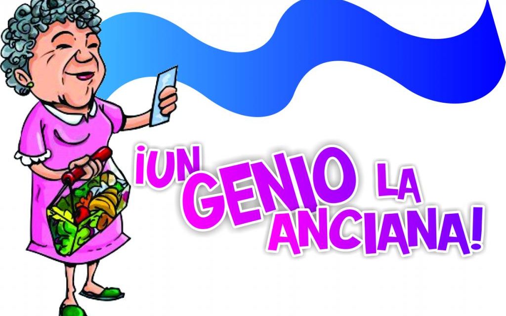 ¡UN GENIO LA ANCIANA!