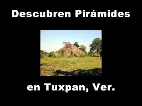 Descubren pirámides cubiertas de lodo y hierba en Veracruz