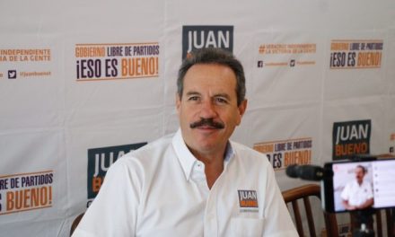 Panistas tienen vergüenza y votarán por la candidatura Independiente: Juan Bueno Torio