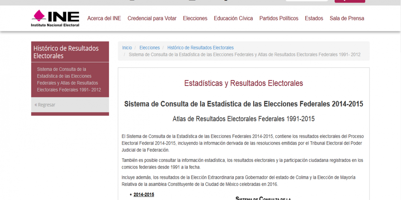 Presenta INE nuevo sistema de consulta