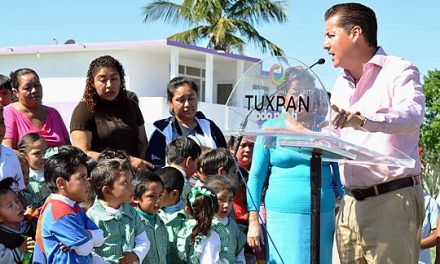 Más apoyos a escuelas rurales de Tuxpan