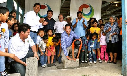 Inicia ASR la construcción de un nuevo domo para la comunidad de Chijolar en Tuxpan