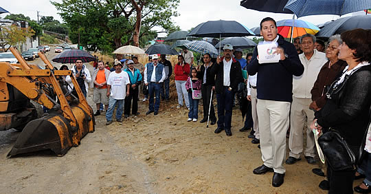 Dos nuevas obras de infraestructura urbana se inician en Tuxpan