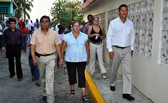 Continúan las inauguraciones de obra en Tuxpan