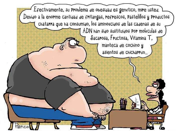 ¿Gordo por herencia?