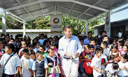 Más y mejores espacios para escuelas rurales en Tuxpan