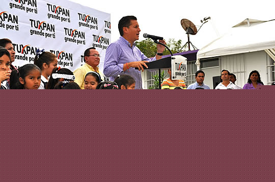 Con mejores espacios educativos, Tuxpan saldra adelante: ASR