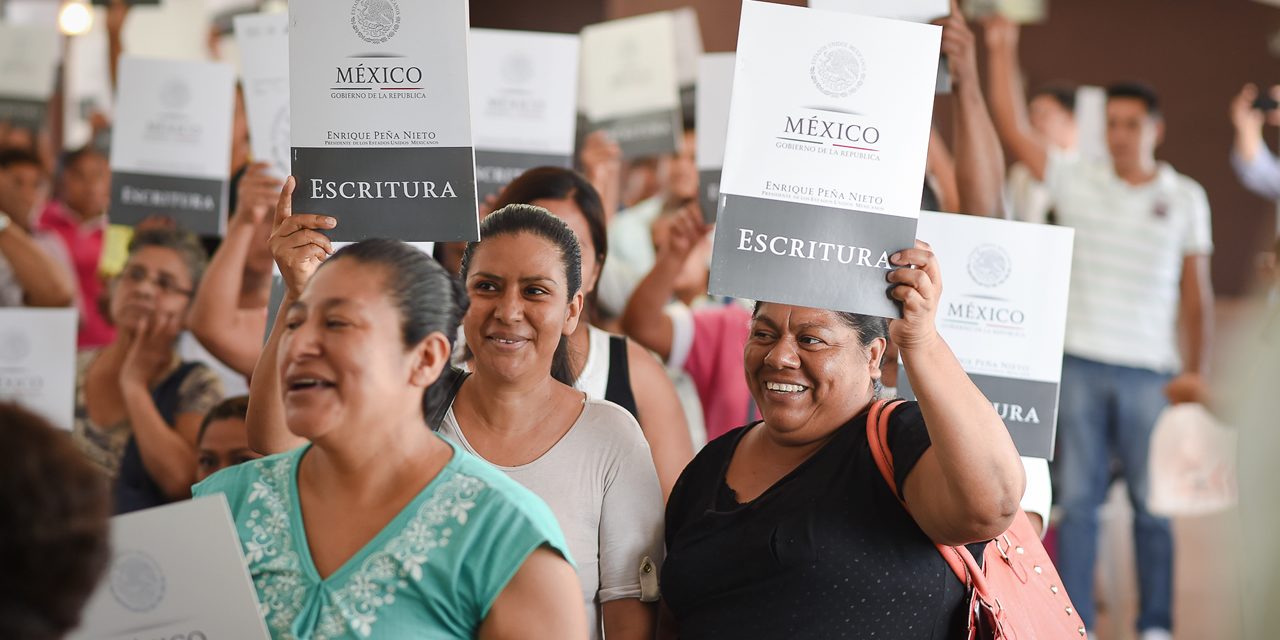 Concretan 1ra Etapa de Escrituración en la Toribio García Lorenzo