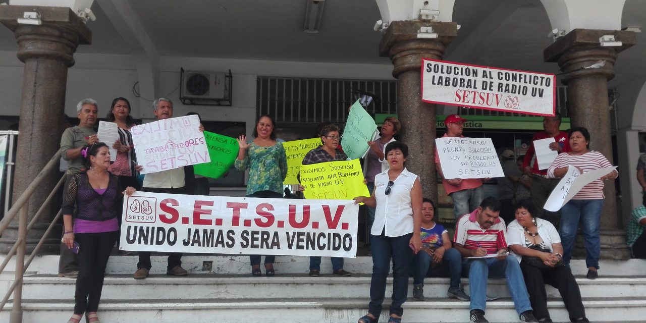Nuevamente se manifiestan integrantes del SETSUV