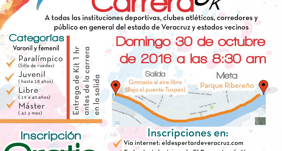 CUARTO ANIVERSARIO CARRERA EL DESPERTAR