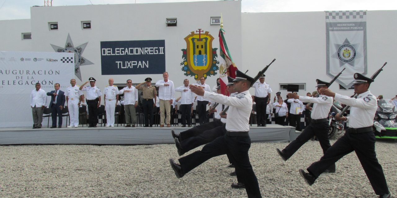 SSP Tuxpan tendrá bajo su jurisdicción 10 municipios de la zona norte