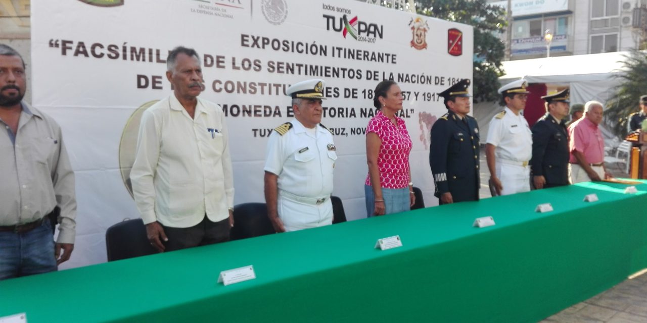 SEDENA clausura exposición en Tuxpan