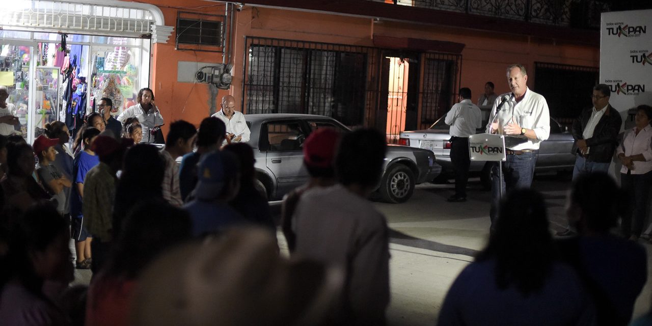 Ayuntamiento y SUTERM 55 Avanzan en la Atención del Alumbrado Público de Tuxpan