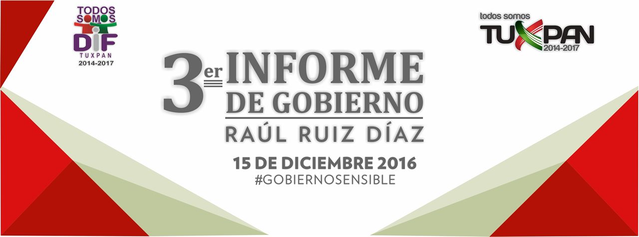 Todo Listo Para el Informe de Gobierno de Raúl Ruiz