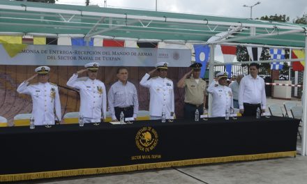 Toma posesión nuevo Comandante del Sector Naval de Tuxpan