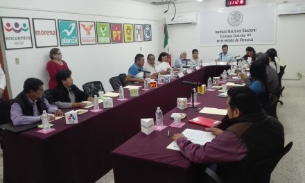 Sesiona Consejo Distrital del INE, presentan  informe de avance del proceso electoral