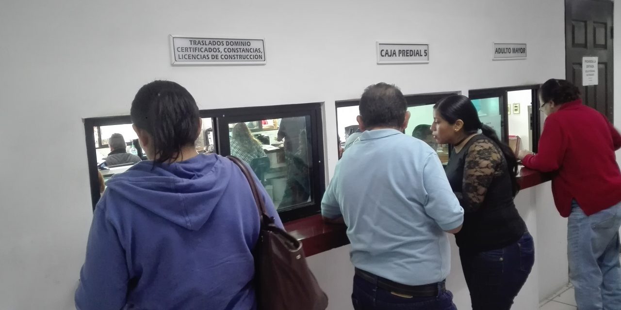 Tuxpeños han respondido favorablemente a pago del Impuesto Predial