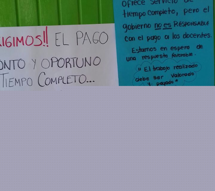 Escuelas de «Tiempo Completo» regresan a horario habitual por falta de pagos