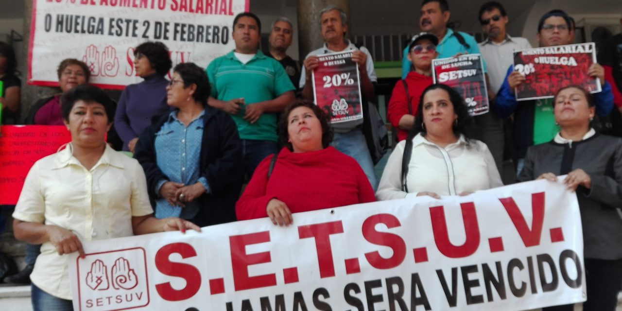 Nuevamente se manifiestan trabajadores del SETSUV