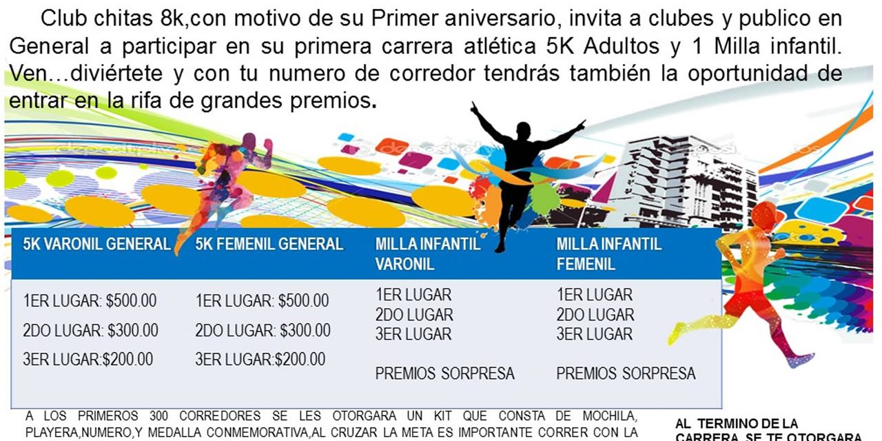 GRAN CARRERA DE ANIVERSARIO CLUB CHITAS