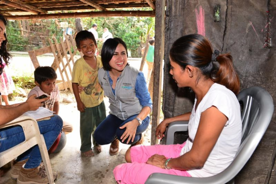 Acerca SEDESOL a familias del Norte del Estado los beneficios del programa Veracruz Comienza Contigo