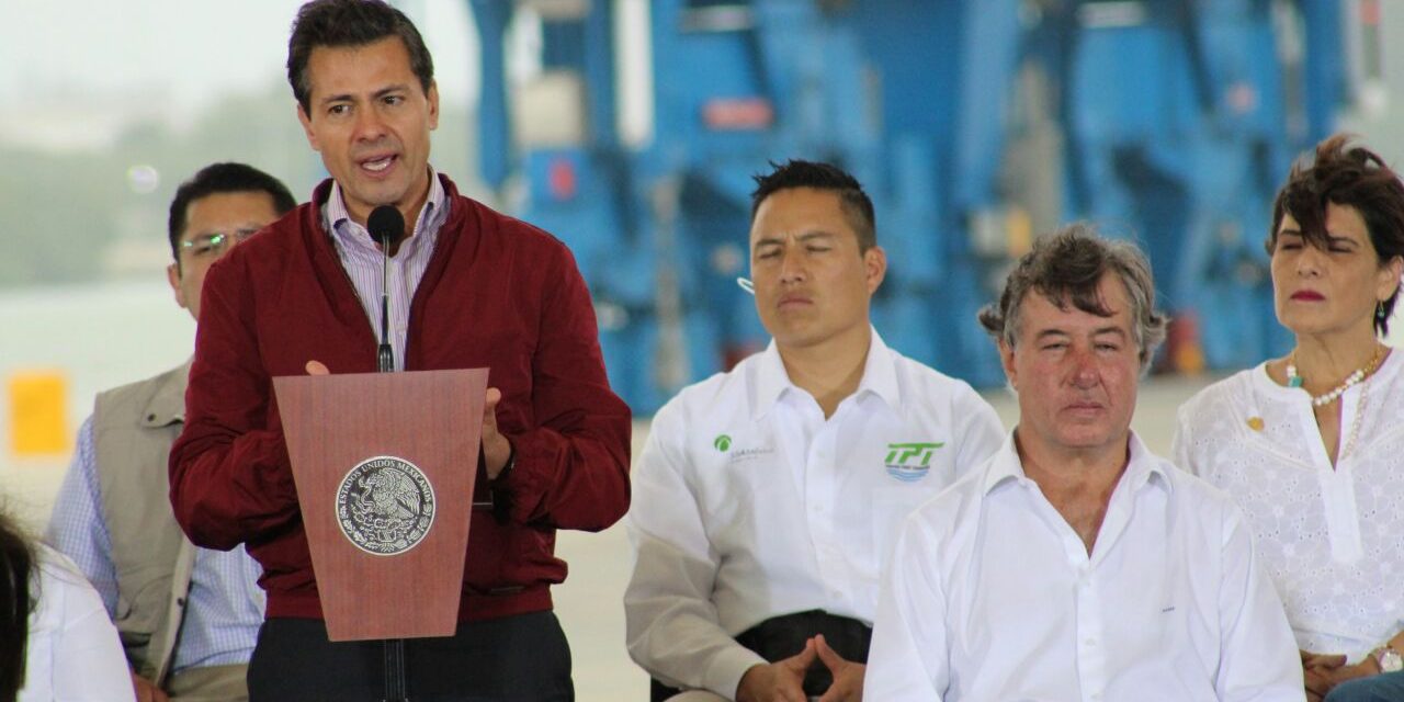 Inaugura EPN Tuxpan Port Terminal (TPT)