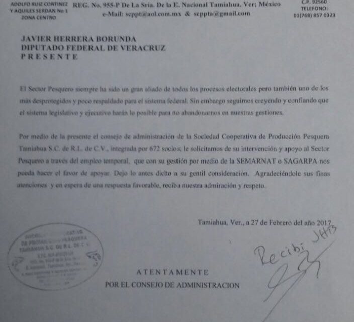 Sociedad Cooperativa Pesquera podría ser investigada
