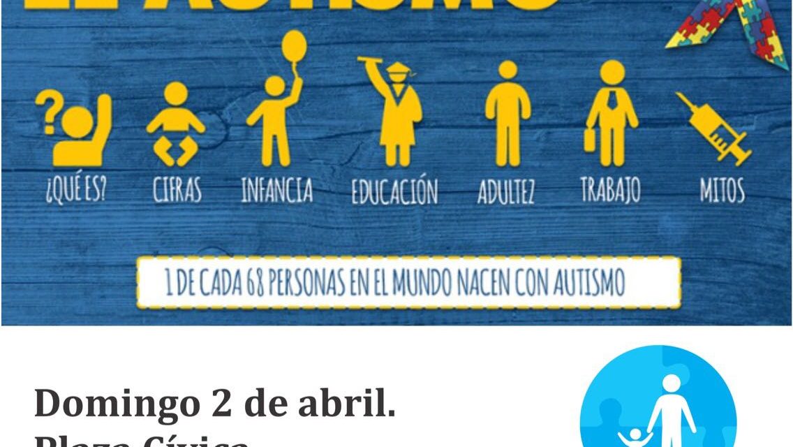 Realizarán evento de Concienciación sobre el Autismo