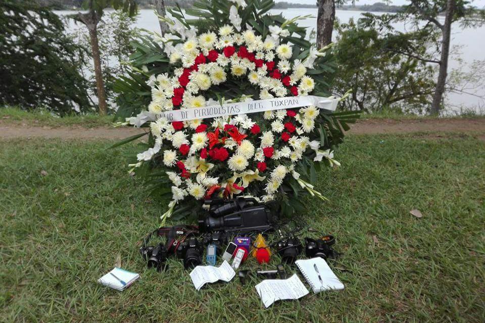 Exigen justicia periodistas Tuxpeños tras agresiones al gremio