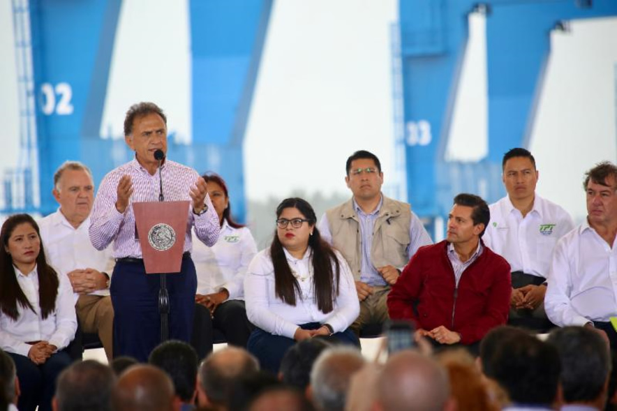 Con el nuevo Puerto de Tuxpan se generarán miles de empleos para los veracruzanos del norte del Estado: Gobernador Yunes