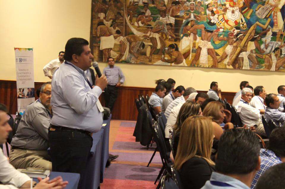 Se capacita Toño Aguilar Mancha para el Proceso Electoral
