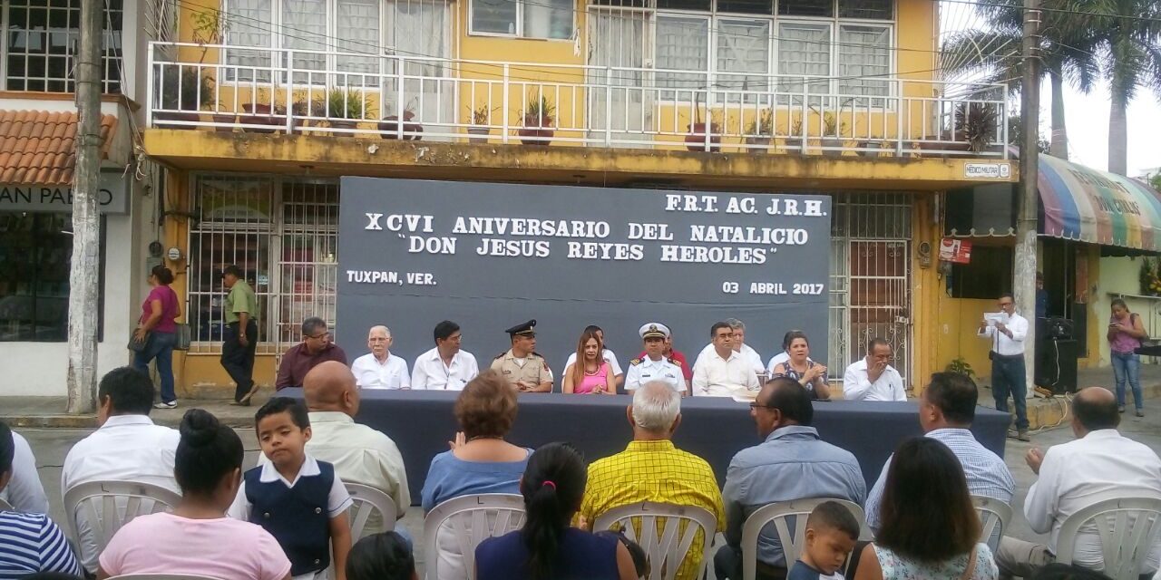 Conmemoran Natalicio de Jesús Reyes Heroles