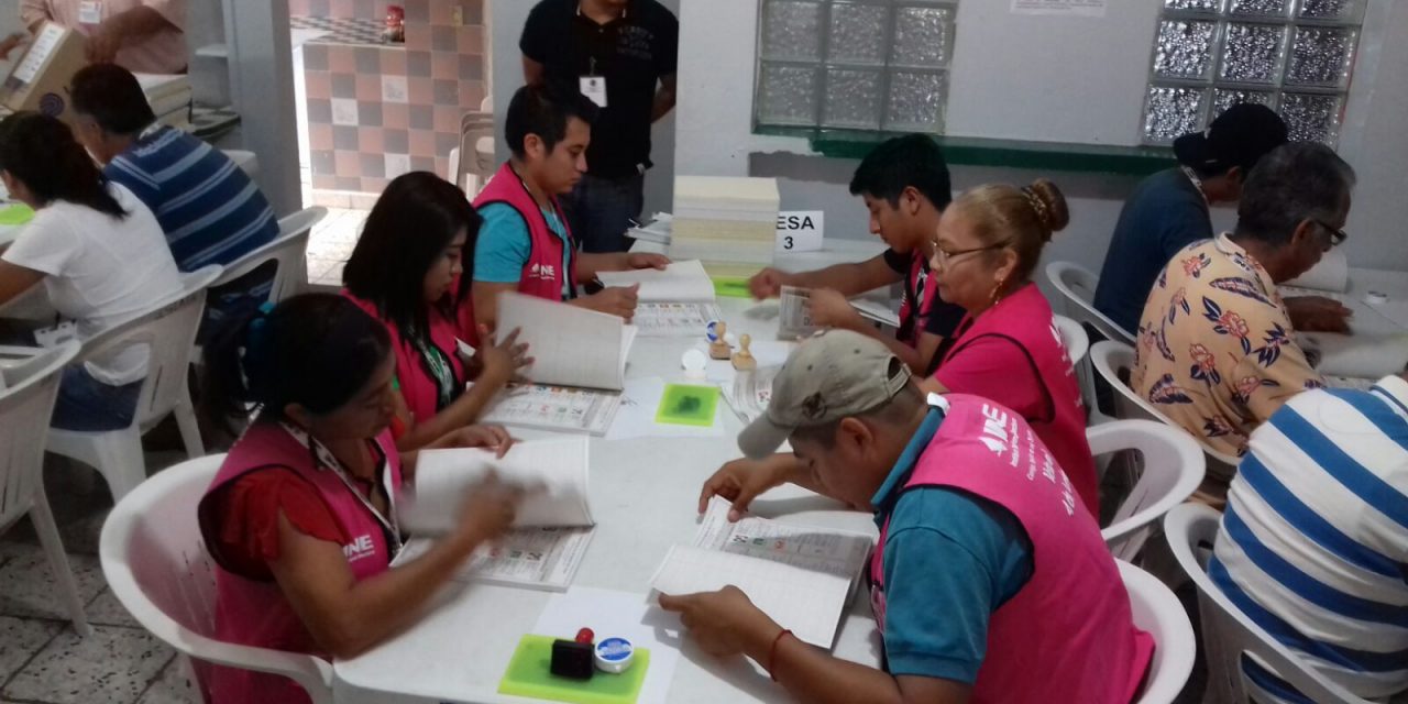 Arribaron las boletas al OPLE