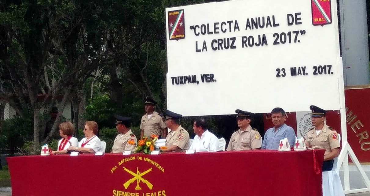 Sedena entrega aportación a Cruz Roja