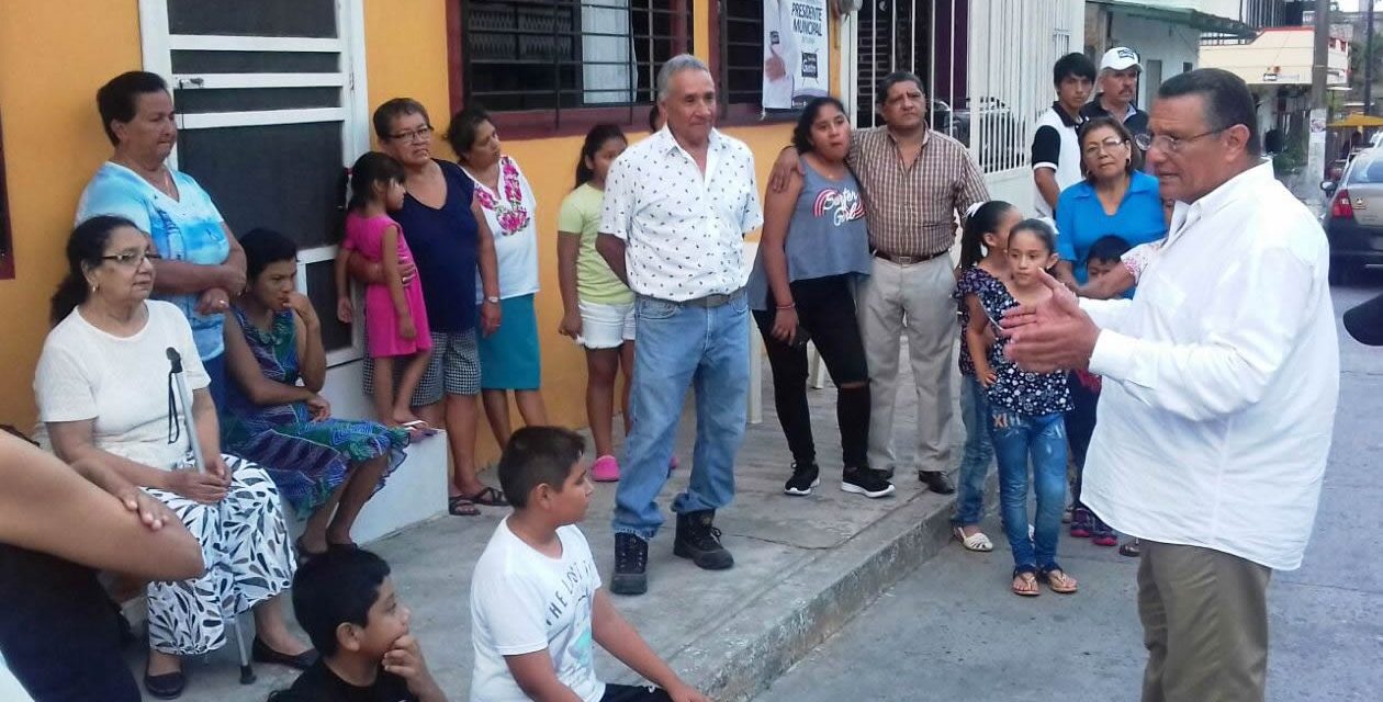Alumbrado público para todo Tuxpan: Everardo Gustin