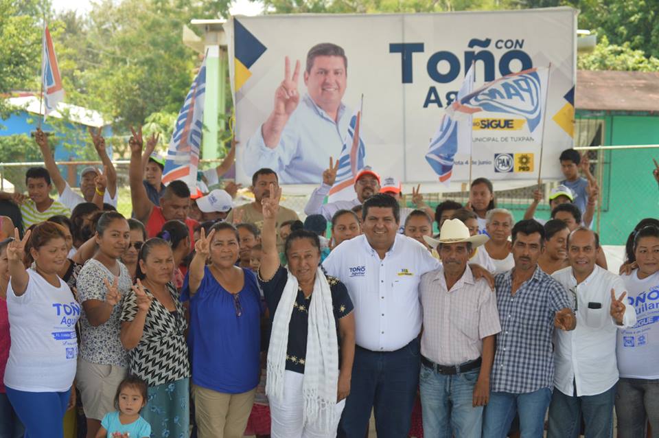 ESTAMOS MÁS FUERTES RUMBO A LA VICTORIA: TOÑO AGUILAR