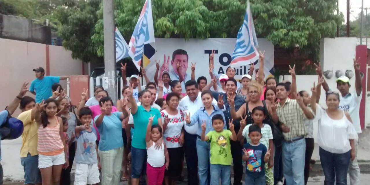 Los adultos mayores estarán conmigo: Toño Aguilar