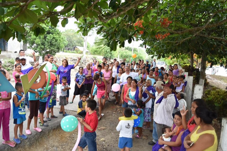 Comunidades de Tuxpan respaldan el proyecto de Tavo Greer