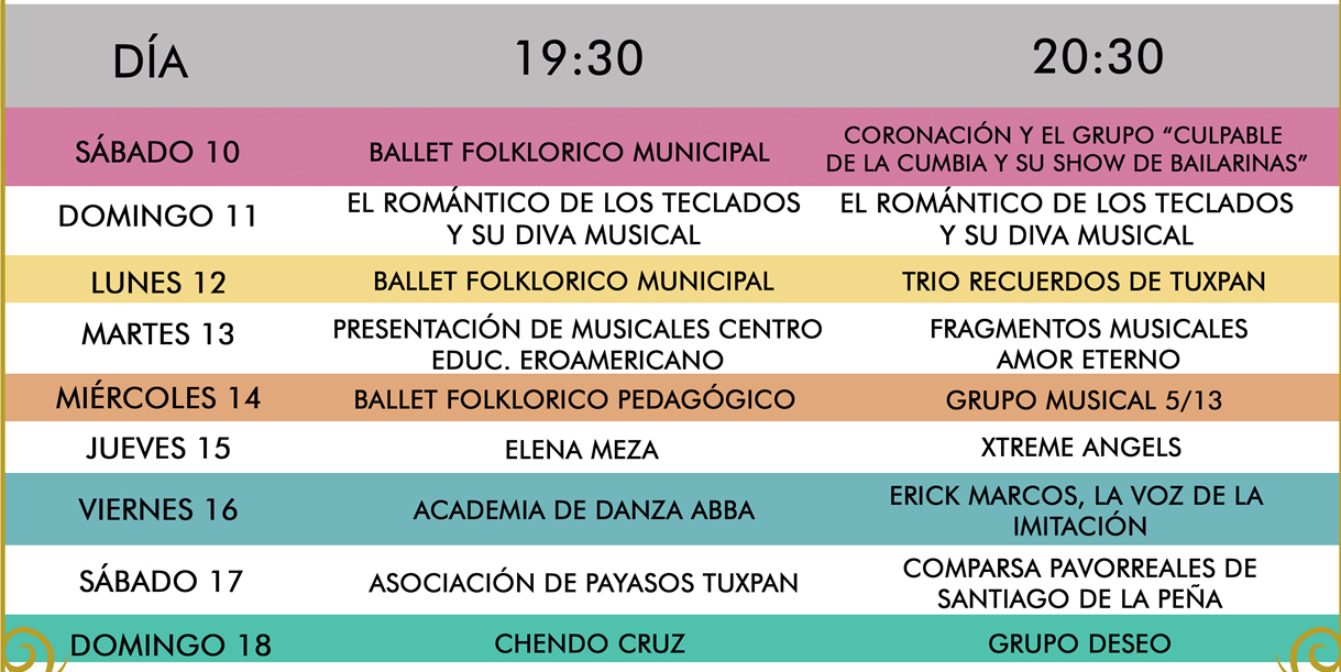 Santiago de la Peña Estará de Fiesta del 10 al 18 de Junio