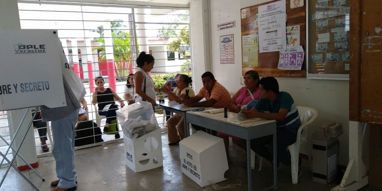 El 51.9 % de los Tuxpeños no salió a votar