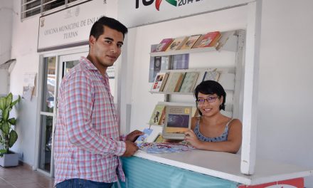 Ayuntamiento de Tuxpan, Pone en  Marcha Campaña de Donación de Libros