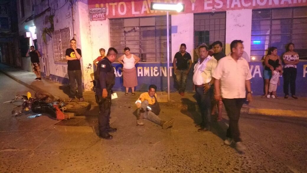 Atropellan a Motociclista