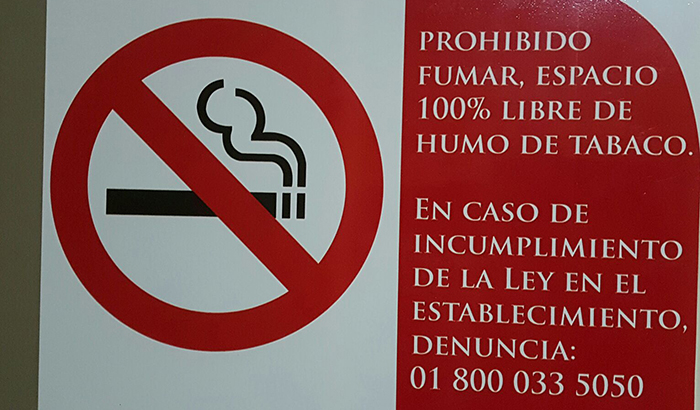 Intensifican revisión a establecimientos   «Libres del Humo de Tabaco»
