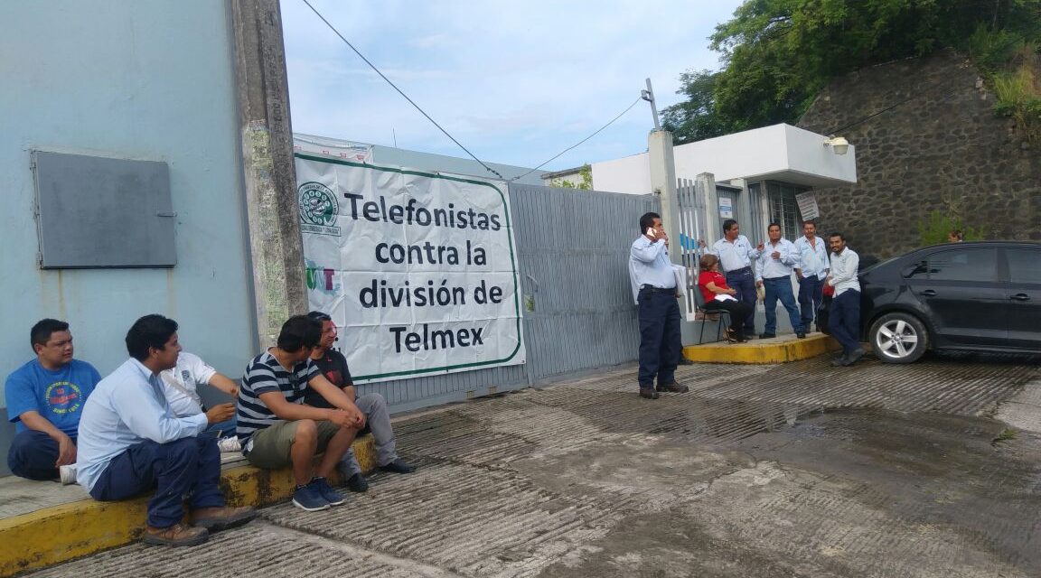 Telefonistas se unieron a paro nacional