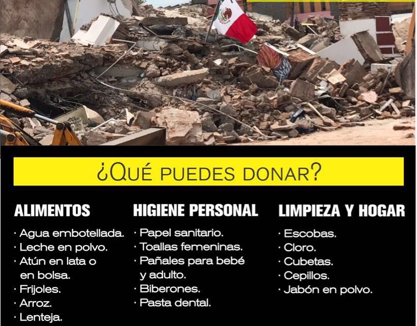 DIF Tuxpan abre centro de acopio para afectados en Oaxaca y Chiapas