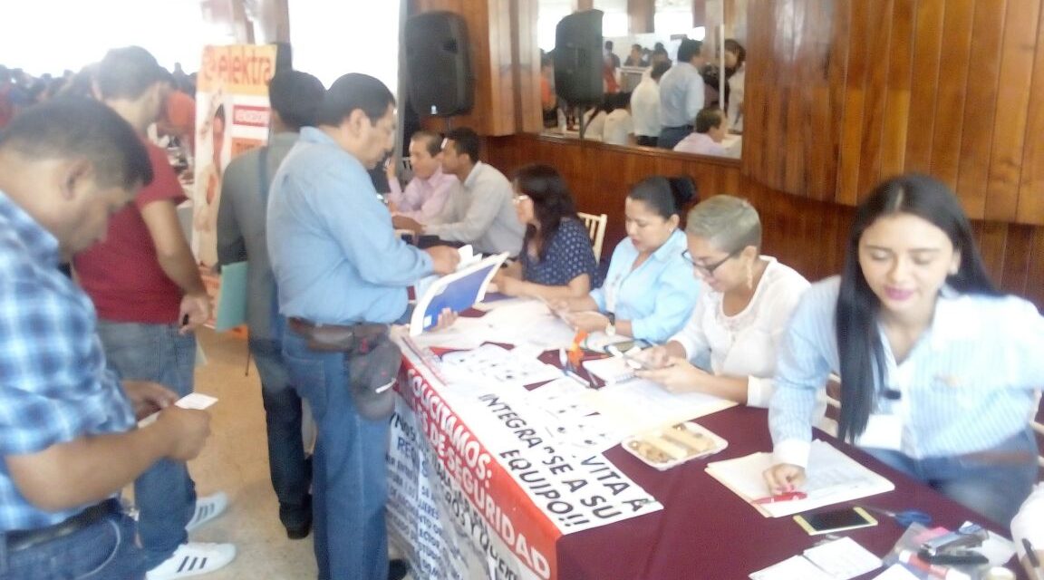 Realizan 1er. Feria del Empleo 2017