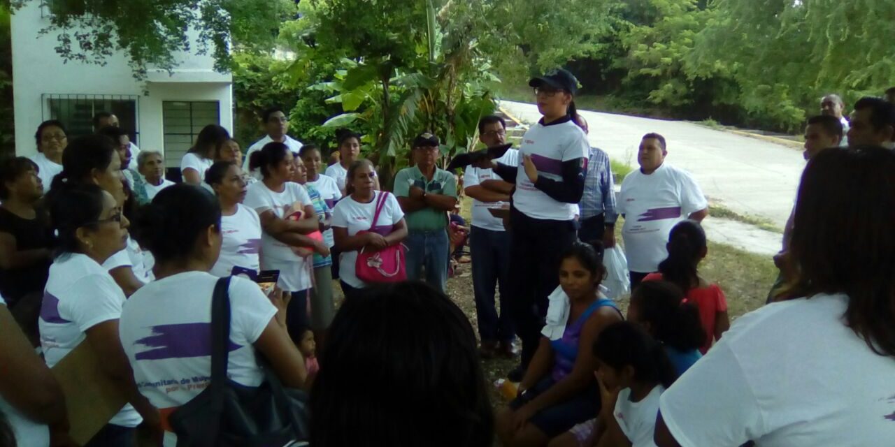 Crean redes comunitarias de mujeres para la prevención de la violencia